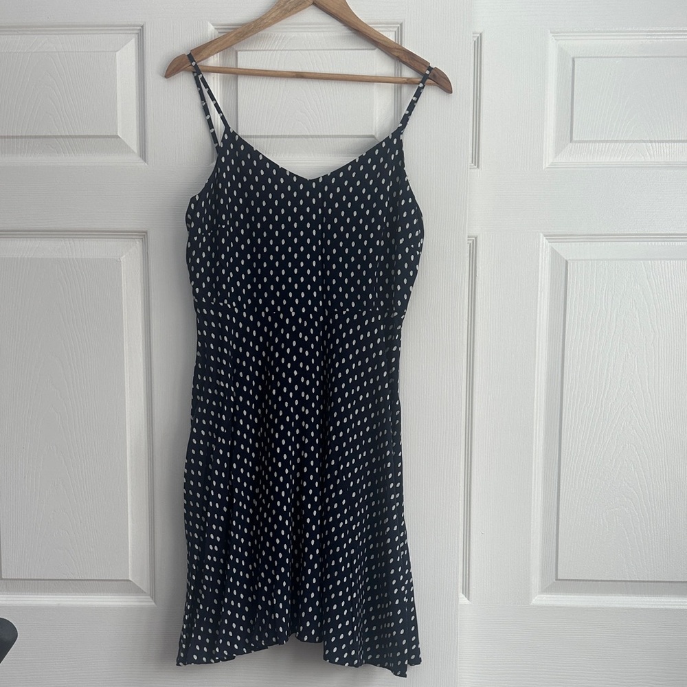 GAP Black and White Mini Dress